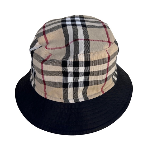 Burberry Vintage Y2K Reversible Bucket Hat - Picture 7 of 8